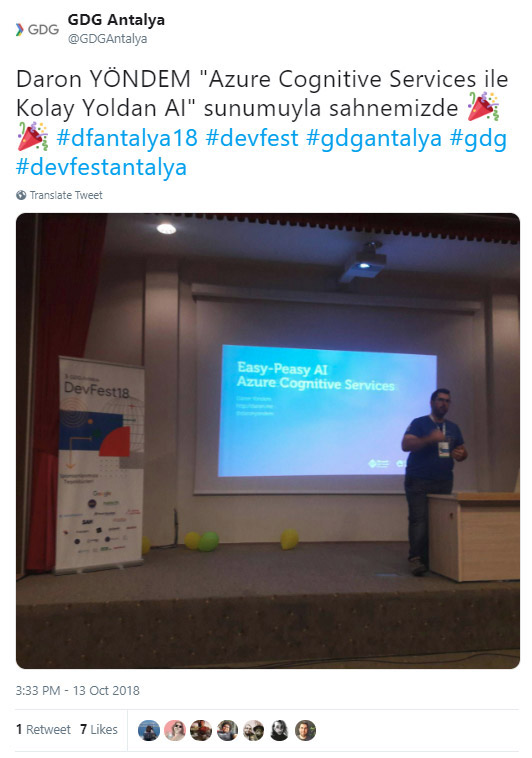 GDG Antalya on Twitter